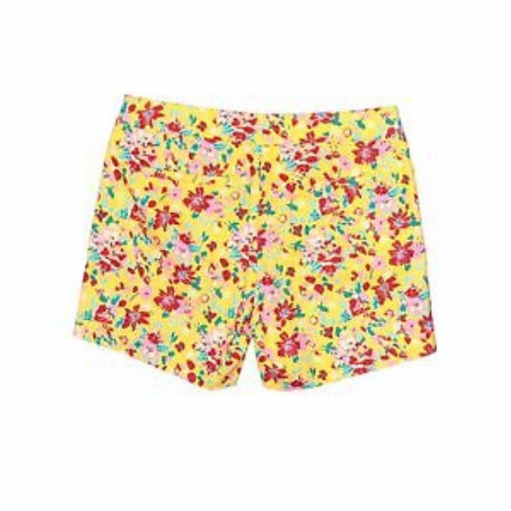 J. CREW FLORAL SUMMER SHORTS